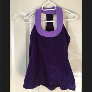 Lululemon size 8 scoop neck tank